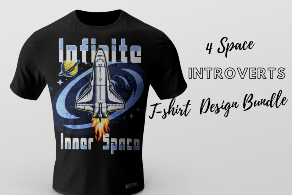 Download 4 Introvert's Inner Space TShirt Bundle - Tshirt Collection