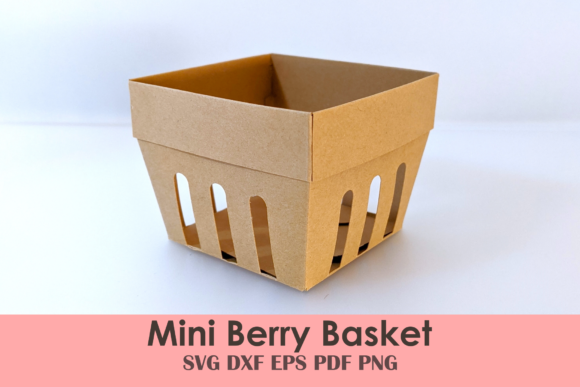 Download Mini Berry Basket Template - Premium Bundle