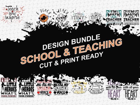 Download School Teaching 22 Designs Tshirt Bundle - Tshirt Collection