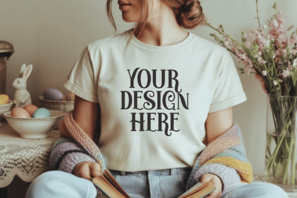 Download Comfort Colors 1717 Easter TShirt Mockup - Tshirt Collection
