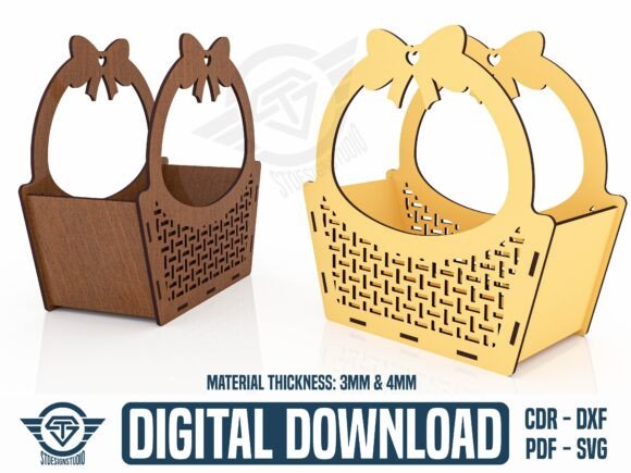 Download Basket Laser Cut Svg Files - Premium Resources
