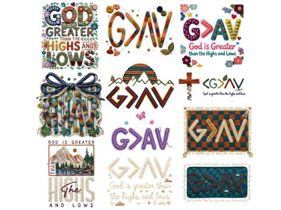 Download Neon Preppy Jesus Faith Tshirt Bundle - Tshirt Collection