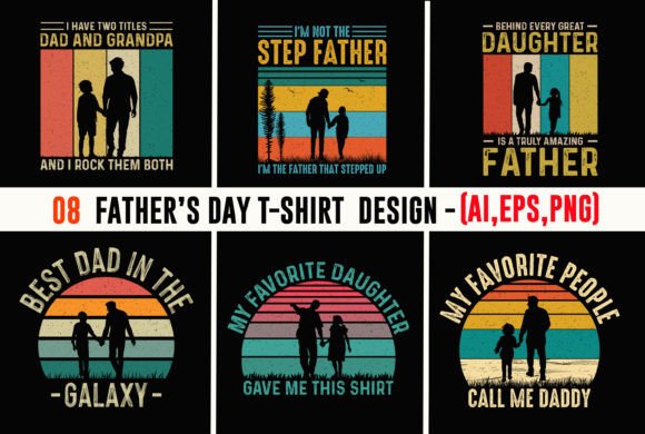 Download Trendy Fathers Day TShirt Bundle - Tshirt Collection